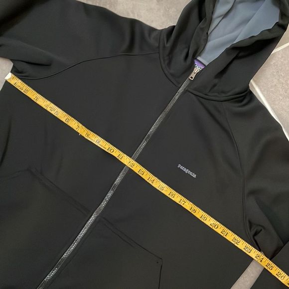 Patagonia stretch thermal hoodie black size Medium - Picture 4 of 12